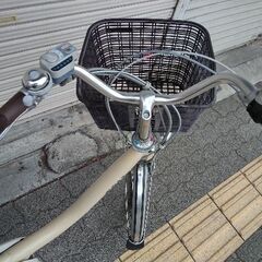 [車体のみ]YAMAHA PAS(ヤマハ パス)24吋 電動アシスト自転車(アイボリー)の画像