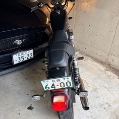 ハーレー　XL1200S サンダンスマフラー　オーリンズさすサスの画像