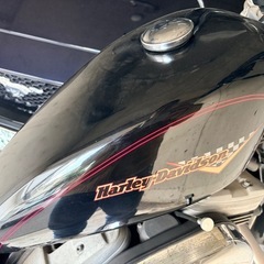 ハーレー　XL1200S サンダンスマフラー　オーリンズさすサスの画像