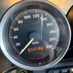 ハーレー　XL1200S サンダンスマフラー　オーリンズさすサスの画像