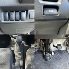 ダイハツ ハイジェット 軽トラック 平成17年 8万キロー台 4WD 5速マヌエル 車検日令和9年9月まで パワーステ エアコン 事故なしの画像