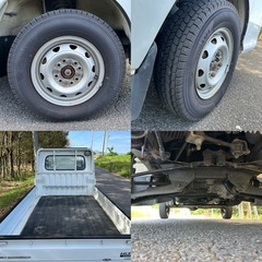 ダイハツ ハイジェット 軽トラック 平成17年 8万キロー台 4WD 5速マヌエル 車検日令和9年9月まで パワーステ エアコン 事故なしの画像