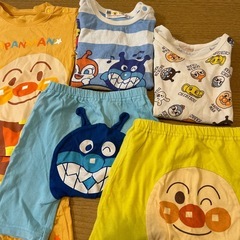 80〜90サイズ　アンパンマン服6着の画像