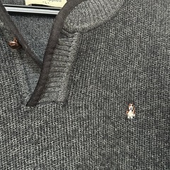 ハッシュパピー　Hush Puppies Vネック セーター　秋　冬　Lの画像