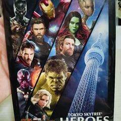 アベンジャーズ スカイツリーコラボグッズの画像
