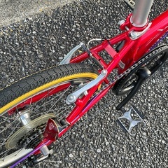 9月26日終了 希少 ダホン × エドウィン コラボモデル ボードウォーク 20インチ 折りたたみ自転車の画像