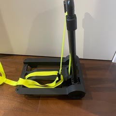 カーボン柄 荷物キャリアカートの画像