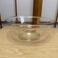【リユース☆エコちょっぷ🦜】 PYREX パイレックス 耐熱ガラスボウル25cmの画像