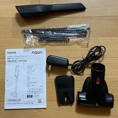 中古 コードレス スティック クリーナー AQCーHF500の画像