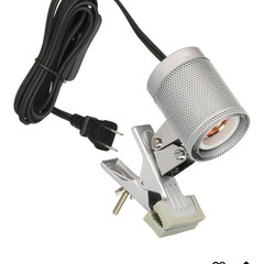 UVB  UVAライト付き　カミハタの
クリップスタンド（元値6,479円） の画像