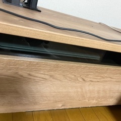 国産テレビ台　ローボード180cm シャビーナチュラル※10/5まで掲載の画像
