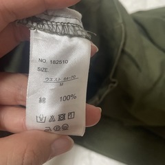 美品♡ワイドパンツ　Mの画像