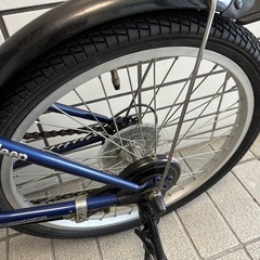 問い合わせありのため新規停止中Jeep折りたたみ自転車 ブルーの画像