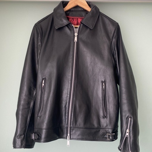 【未着用品】BUFFALO BOBS BANDIT リアルレザーシングルライダースジャケット