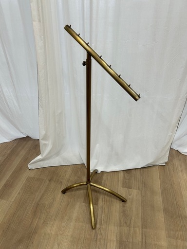 ゴールド、アイアン傾斜ラック