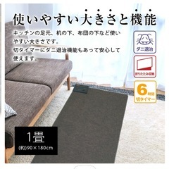 ホットカーペット１畳の画像