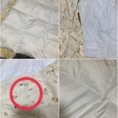 【値引き中】西川 ベビー布団 スヌーピーの画像