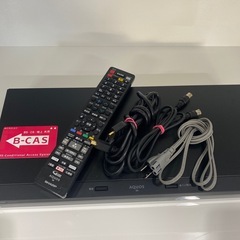 👱‍♂️オススメ👩SHARP AQUOS Blu-rayレコーダー 2021年製 2B-C20DT1 2TB ブルーレイディスクレコーダー 3番組同時録画 シャープ アクオス NO.7148Fの画像