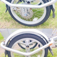 大人用三輪自転車の画像