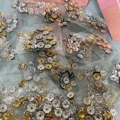 手芸 ハンドメイド 天然石 ロンデル 大量 まとめ売りの画像