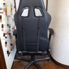 ☆☆GT-Racing　ゲーミングチェア　座面張替済　良品　東京　直接引取希望☆☆の画像