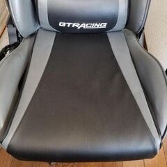 ☆☆GT-Racing　ゲーミングチェア　座面張替済　良品　東京　直接引取希望☆☆の画像
