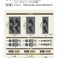 インハレーターマットレスの画像