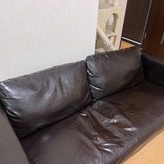 【譲ります】3人掛けソファー(ノーチェ)【引取限定】の画像