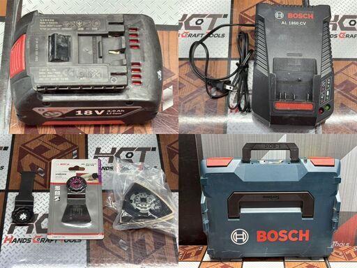値下げしました！【中古】ボッシュ BOSCH GMF18V-28 マルチツール バッテリ×2・充電器付き【ハンズクラフト佐賀】