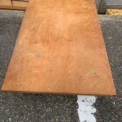 作業台２つ　工作　折りたたみ式　テーブル　　　　の画像