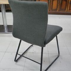 ① NITORI ダイニングチェア ソフトGY グレー 幅47.5cm ファブリック ニトリ チェア 椅子 食卓イス いす イス 苫小牧西店の画像