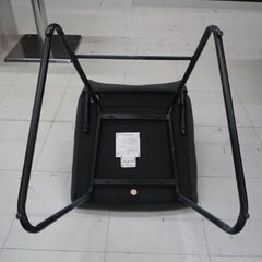 ① NITORI ダイニングチェア ソフトGY グレー 幅47.5cm ファブリック ニトリ チェア 椅子 食卓イス いす イス 苫小牧西店の画像