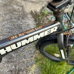折りたたみ自転車の画像