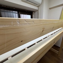 ロフトベッド　セミシングルの画像