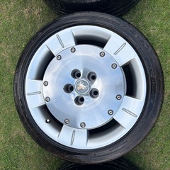 40ソアラ　純正18インチ アルミホイールの画像