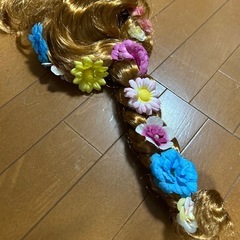 ラプンツェル　ウィッグ　髪の画像