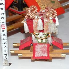 無料配達します🚚ちょうさ💖太鼓台💖神輿💖置物💖２台セット💖の画像