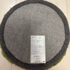グリーン　ラグの画像