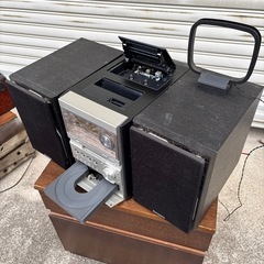 古いミニコンポ　2の画像