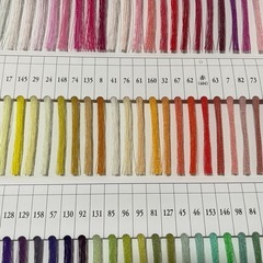 ミシン糸🧵色見本帳 まとめ売り！廃盤品もあり レア入手困難の画像