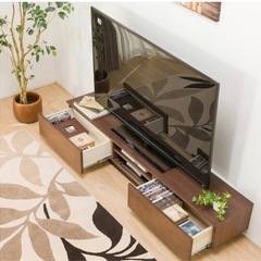 ニトリテレビ台(ローボードレシェンテ 180LB MBR)の画像