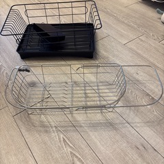 新品未使用 キッチン水切りカゴセットの画像