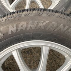 205/65R16 東北6県無料配送対応‼️爆安‼️最終値下げ‼️①超超超バリ溝❗ スタッドレス❗ アルミ付き 国産 タイヤ !!　スタッドレスの画像