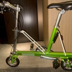 【取引成立済】→【無料】【carry me】折りたたみ自転車の画像