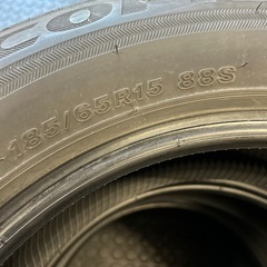 無料です　2021年製　185/65R15  BRIDGESTONE エコピア　まだ使えます　4本セット　サマータイヤの画像