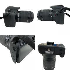 186000 現状品 canon キャノン Canon EOS Kiss DS126441 【レンズ】EF-S 18-55mm 1:3.5-5.6 IS STM  ブラック [0000000000707]の画像