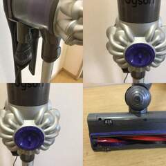 🍀【稼働美品】daison「ダイソン」コードレス掃除機　V6 セット「fluffy」管理No9の画像