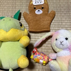 ポケモンなど　ぬいぐるセットの画像