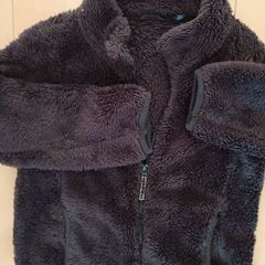 UNIQLO黒フリース☆120cmの画像