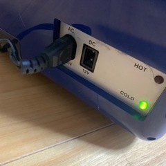 アピックス ポータブル保冷温庫(ブルー) ACW-600 の画像